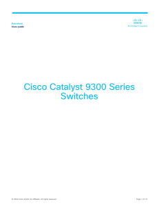 Switch 24P Catalys 9300