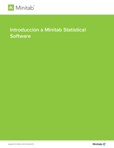 Introducción a Minitab 19 Windows