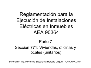 Canalizaciones conductores cables y su instalacion - AEA