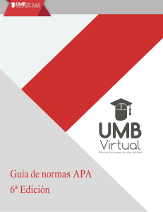 Normas APA 2019-1 umb