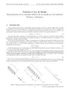 Practica 1 - Constante Elastica Muelles