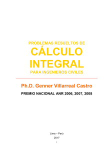 Libro Cálculo Integral para Ingenieros Civiles (Problemas Resueltos)