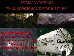 tuneles en el Peru 2022