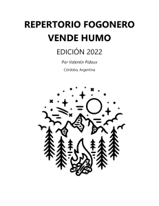 Repertorio fogonero vende humo 2022.2