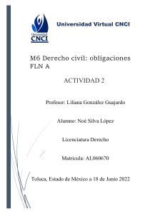 M6 Derecho civil- obligaciones ACTIVIDAD 2