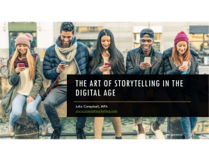 The Art of Storytelling in the Digital Age - MA Conf on Volunteerism