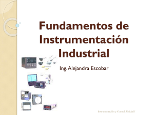 1.  Instrumentación Industrial