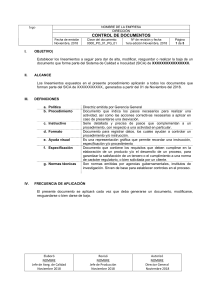 proc gestiondocumentos