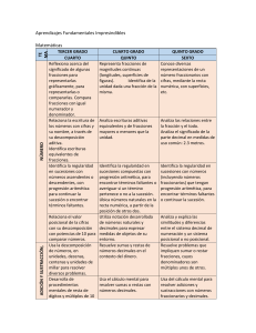 Aprendizajes Fundamentales Impresindibles Quinto