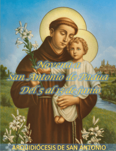 St Anthony of Padua Novena - Spanish