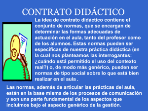 contrato didactico