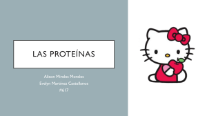 Proteinas, mireles morales, quimica 