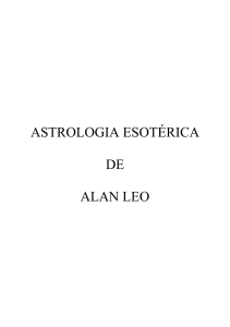 Alan Leo Astrologia Esoterica