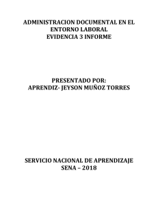 Gu&iacute;a de Administraci&oacute;n Documental Laboral SENA