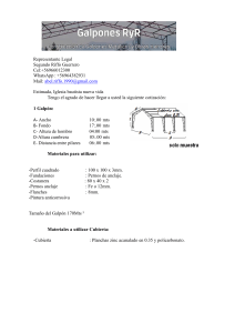 Proyecto Galpon 10x17x4 melipilla