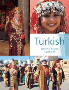 FSI - Turkish Basic Course - Volume 1 - Student Text