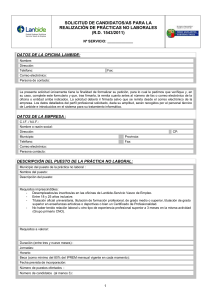 Solicitud candidatos (Oferta Servicios)