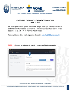 PROCEDIMIENTO DE REGISTRO DE ESTUDIANTES EN PLATAFORMA ARTI-140-1