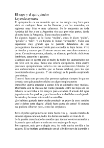 El sapo y el quirquincho: Leyenda aymara del armadillo que canta