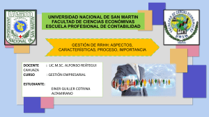 Semana  11 GESTION RRHH