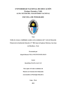habilidades sociales