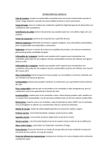 Definiciones de Seguridad Contra Incendios - Anexo VII