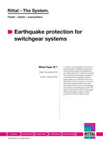 Rittal Whitepaper Earthquake protection for switchgear sy 5 4394