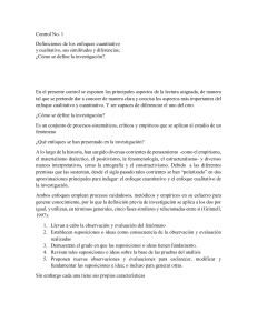 Enfoques cuantitativo y cualitativo: Definiciones y diferencias