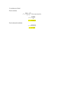Examen de estadistica