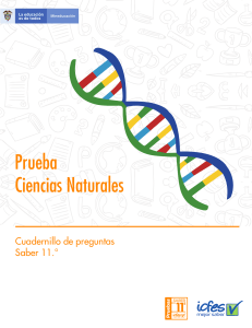 Cuadernillo de preguntas Ciencias Naturales Saber 11-2021