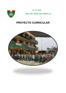 Proyecto Curricular Institucional