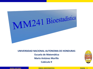 Unidad II Bioestadística clase 2 Probabilidad