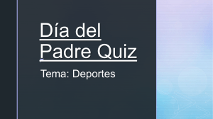 Día del Padre Quiz