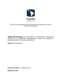 TFLACSO-2019MI  - goffman flacso