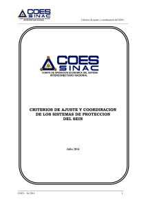 Criterios de Ajuste y Coordinacion de Proteccion-JUL2014