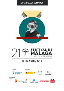 Acreditados 2021 Festival de cine de MALAGA