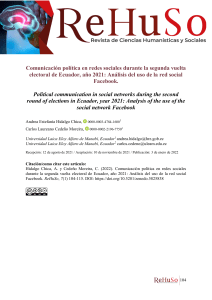 14-Comunicación política en redes sociales durante la segunda vuelta de Ecuador año 2021 análisis del uso de la red social Facebook 