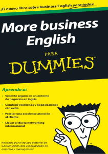 More Business English Para Dummies - Varios Autores