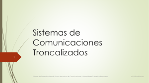 Sistemas de Comunicaciones Troncalizados