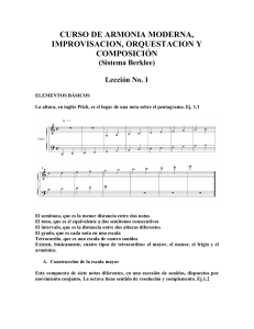 Lección No 01.- armonia berkley