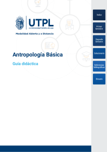 Guía didáctica Antropología
