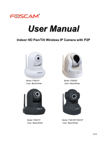 Manual de Usuario Camaras IP Foscam Interior HD FI9821P FI9826P FI9831P FI9815P FI9816P en