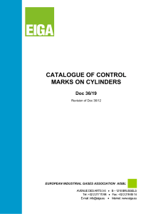 Doc 36 19 Catalogue of Control Marks on Cylinders