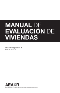 MANUAL DE EVALUACIÓN DE VIVIENDAS