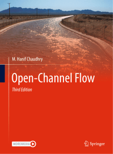 Open Channel Flow (M Hanif Chaudry)-R.S.C