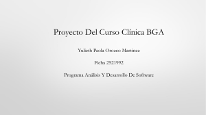 Proyecto Del Curso Clínica BGA