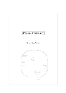 physics-formulary