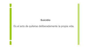 Suicidio.