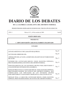 diario de los debates