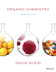 Organic Chemistry by David Klein pdf download 3rd edition